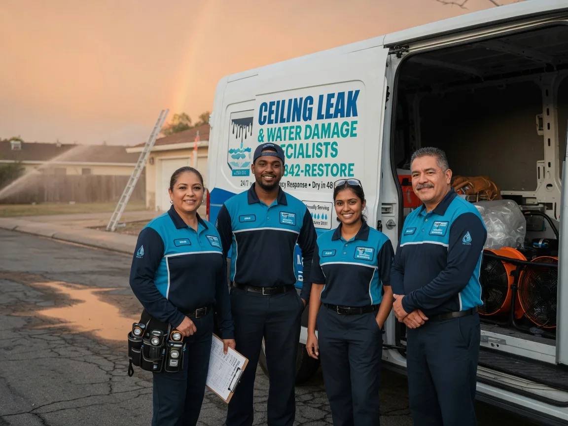 Ceiling Leak Cleanup company in Savanna, IL