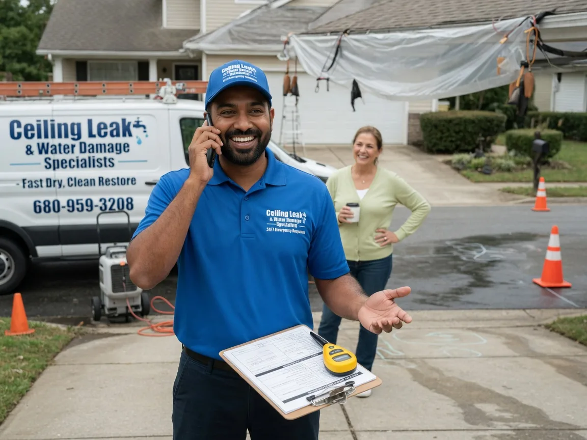 Ceiling Leak Cleanup Savanna, IL FAQs